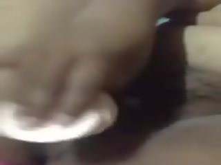 Tamil M0m Playing with Dildo till She Creams: Free dirty video ae