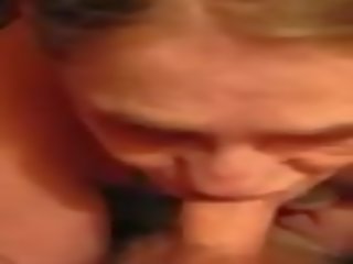 Sucking of My Husbands manhood Agian with Cum in My Mouth